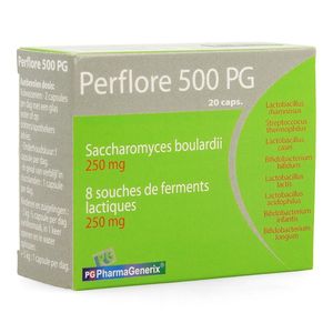 Perflore 500 Pg Pharmagenerix Caps 20