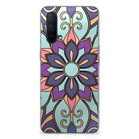 OnePlus Nord CE 5G TPU Case Purple Flower