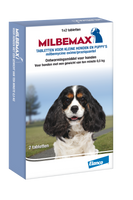 Milbemax ontworming kleine hond/puppy, 2 tbl