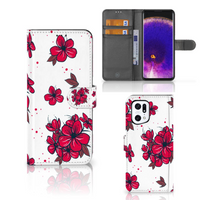 OPPO Find X5 Pro Hoesje Blossom Red - thumbnail