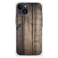 iPhone 15 Stevig Telefoonhoesje Steigerhout