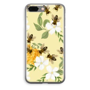 No flowers without bees: iPhone 8 Plus Transparant Hoesje