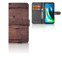 Motorola Moto G9 Play | E7 Plus Book Style Case Old Wood