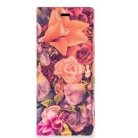 Sony Xperia 5 Smart Cover Bosje Bloemen - thumbnail