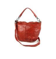 Compacte schoudertas damestas LISA Rood