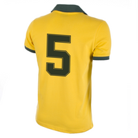 Brazilië Retro Voetbalshirt WK 1986 + Nummer 5 (Falcao)