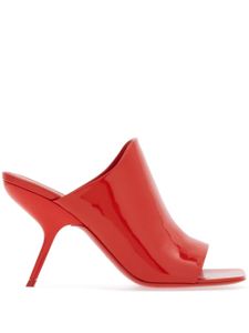 Ferragamo mules à bout ouvert 85 mm - Rouge