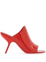 Ferragamo mules à bout ouvert 85 mm - Rouge