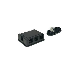 Shiverpeaks ISDN Adapter [1x RJ45-bus 8p4c - 6x RJ45-bus 8p4c] 3 m Zwart