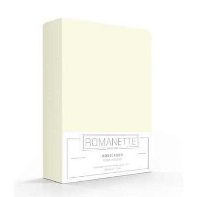 Luxe Hoeslaken Katoen - Ivoor Luxe Hoeslaken Katoen - Ivoor