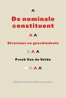 De nominale constituent - Freek Van de Velde - ebook - thumbnail