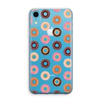 Donuts: iPhone XR Transparant Hoesje