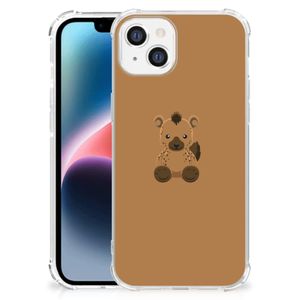 Apple iPhone 14 Plus Stevig Bumper Hoesje Baby Hyena