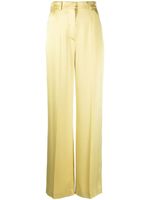 Nanushka pantalon de tailleur à coupe ample - Jaune