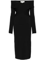 Roland Mouret robe à manches longues - Noir