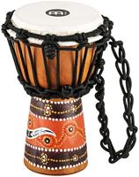 Meinl Percussion African Mini Djembe - Extra Kleine Handdrum - Met Geitenkop - Diameter 4,5 Inch - Mahonie, Veelkleurig (HDJ5-XXS)
