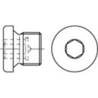 TOOLCRAFT 112693 Sluitschroeven M22 Binnenzeskant (inbus) DIN 908 Staal 25 stuk(s)