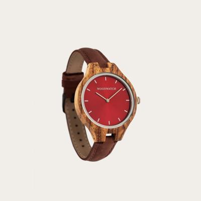 Houten Horloge Auburn Glow Pecan