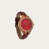 Houten Horloge Auburn Glow Pecan
