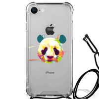 iPhone SE 2022 | 2020 | 8 | 7 Stevig Bumper Hoesje Panda Color - thumbnail