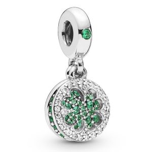 Pandora 797906NRGMX Hangbedel zilver Dazzling Clover