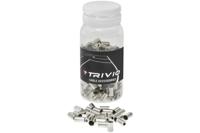 Trivio - ferrule ø5mm messing - 200st.