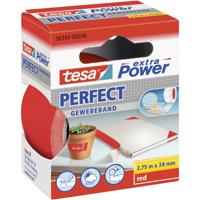 tesa PERFECT 56343-00038-03 Textieltape tesa extra Power Rood (l x b) 2.75 m x 38 mm 1 stuk(s) - thumbnail