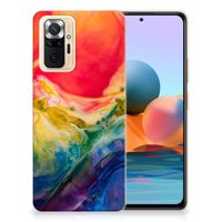 Hoesje maken Xiaomi Redmi Note 10 Pro Watercolor Dark