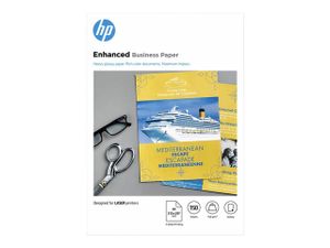 Fotopapier laser HP CG965A 150gr A4 glans wit 150vel