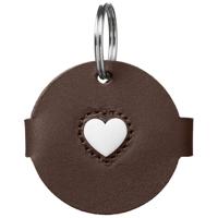 HUNTER Hanger hondenmerk-etui Love kleur bruin, maat S