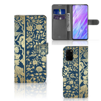 Samsung Galaxy S20 Plus Hoesje Beige Flowers - thumbnail