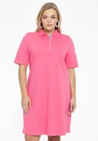 Polo-jurk 50/52 pink