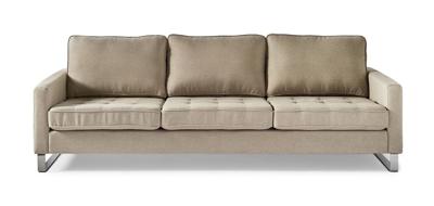 Rivièra Maison 3,5-zits Bank 'West Houston' Oxford Weave, kleur Anvers Flax