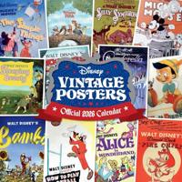 DISNEY VINTAGE POSTERS 2026 SQUARE CALENDAR