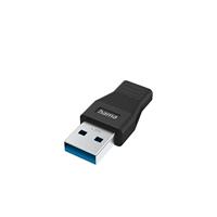 Hama USB-Adapter, USB-A-Stecker - USB-C-Buchse USB 3.2 Gen1, 5 Gbit/s