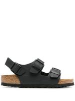 Birkenstock sandales Milano à double boucle - Noir