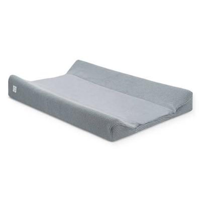 Jollein aankleedkussenhoes Basic knit 50x70 cm stone grey Jollein aankleedkussenhoes Basic knit 50x70 cm stone grey