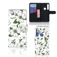 Motorola One Action Hoesje Dogwood Flowers