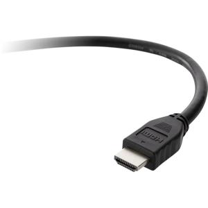 Belkin F3Y017BT1.5MBLK HDMI-kabel HDMI Aansluitkabel HDMI-A-stekker, HDMI-A-stekker 1.50 m Zwart 4K UHD