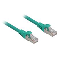 Sharkoon Cat.6a SFTP netwerkkabel Groen 0,5 m Cat6a S/FTP (S-STP) - thumbnail