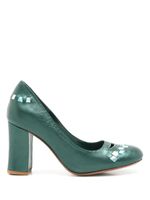 Sarah Chofakian escarpins Scarpin Moulins 70 mm en cuir - Vert - thumbnail