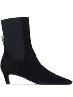 TOTEME bottines The Mid Heel 65 mm - Noir - thumbnail