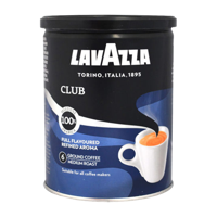 Lavazza - gemalen koffie - Club Tin