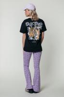 Colourful Rebel Leopard Broek  Leopard Dames - Wijduitlopende Fit - Polyester