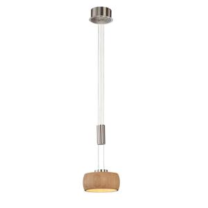 Fischer & Honsel Hanglamp Shine-Wood led 61075