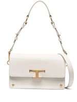 Tod's sac porté épaule T Timeless en cuir - Blanc - thumbnail