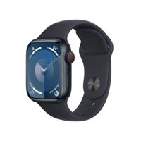 Apple Watch Series 9 41 mm Digitaal 352 x 430 Pixels Touchscreen 4G Zwart Wifi GPS - thumbnail