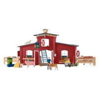 Schleich FARM WORLD Grote Stal Rood 42606 - thumbnail