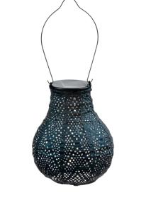 Lumiz solar lampion bulb ikat 16 cm petrol