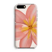 Pink Ellila Flower: Volledig Geprint iPhone 7 Plus Hoesje